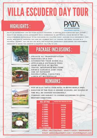 VILLA ESCUDERO DAY TOUR