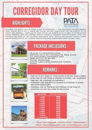 CORREGIDOR DAY TOUR