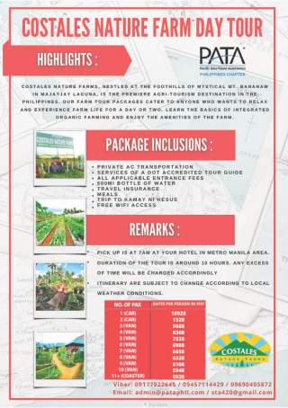 COSTALES NATURE FARM DAY TOUR